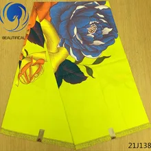 LIULANZHI последняя JAVA Воск frbric Горячая модный принт большой цветок африканская Ява настоящая ткань с восковой печатью хлопок 21J132-21J149