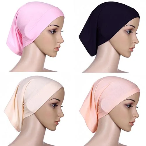 Новые Исламские мусульманские женские платок хлопок Underscarf хиджаб Headwrap капот 943 Вт Прямая доставка