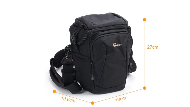 Lowepro Toploader Pro 70 AW II DSLR камера треугольная Наплечная Сумка дождевик портативный поясной чехол-кобура с 9*9 см сумка для объектива