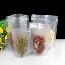 100 шт., Пользовательский логотип для матовый пластиковый пакет пластиковая застежка молния/пакеты на струнном замке для сумка для контецнера еды Ziplock упаковка сумка на молнии