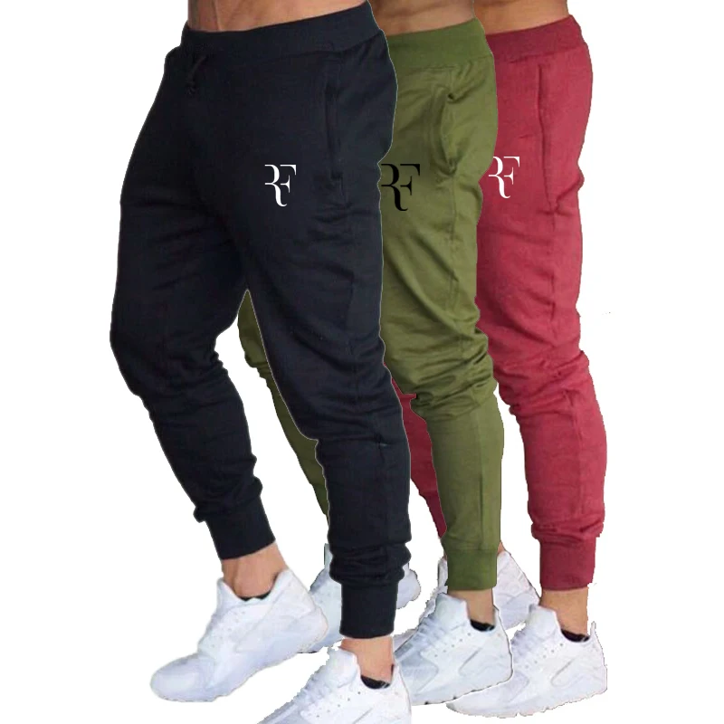 Jogging Pants Men Solid GYM Training Pants Sportswear Jog Sports Pants Men Running Swearing