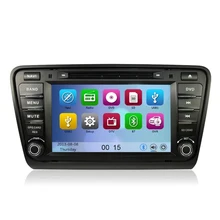 Free Shipping 8″ Touch Screen Car DVD Player GPS Navigation For Volkswagen Skoda Octaiva 2014 Radio USB SD Free map software