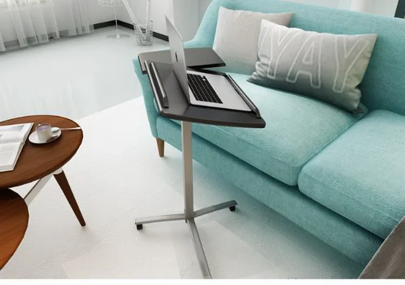 250628/простой ленивый стол, столик для ноутбука, кровать, стол с диванным столиком, подвижная прикроватная тумбочка