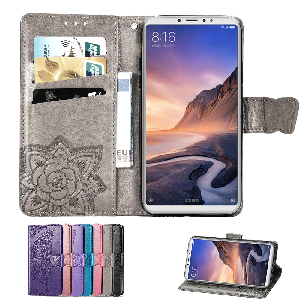 

Mi Max 3 Case For Xiaomi Mi Max 3 Flip Case Cover Luruxy Leather Wallet Magnetic Bag For Coque Xiaomi Max3 Max 3 Phone Case Capa