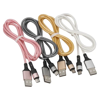 

1M Charging Cable for iPhone Samsung Xiaomi Huawei HTC LG 2A Micro USB Type C Cables for Andriod Phone Usb c Cord Charger