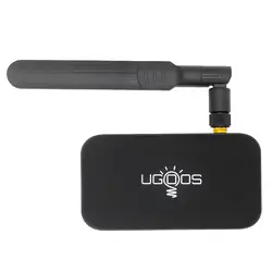 UGOOS UM4 Smart ТВ коробка RK3328 4 ядра H.265 VP9 HDR10 DDR4 2 ГБ 16 ГБ двухдиапазонный Wi-Fi 4 K HD Android 7,1 Потоковое Media Player