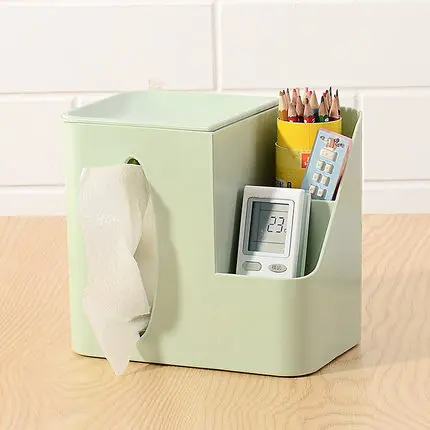 

Creative Tissue Roll Paper Household Drawer Living Room European Style Napkin Tube Multifunctional Remote Control Storage box