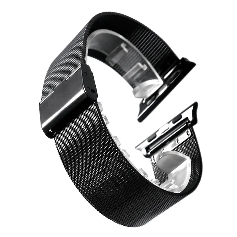 Stainless Steel Wrist Watchband For Apple Watch Band Link Strap 38mm