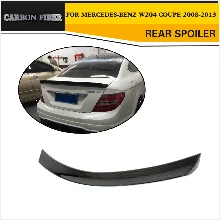 W204 C63 углеродное волокно боковое расширение юбка для Benz W204 4 Двери Седан C180 C200 C260 C63 Amg 12-14