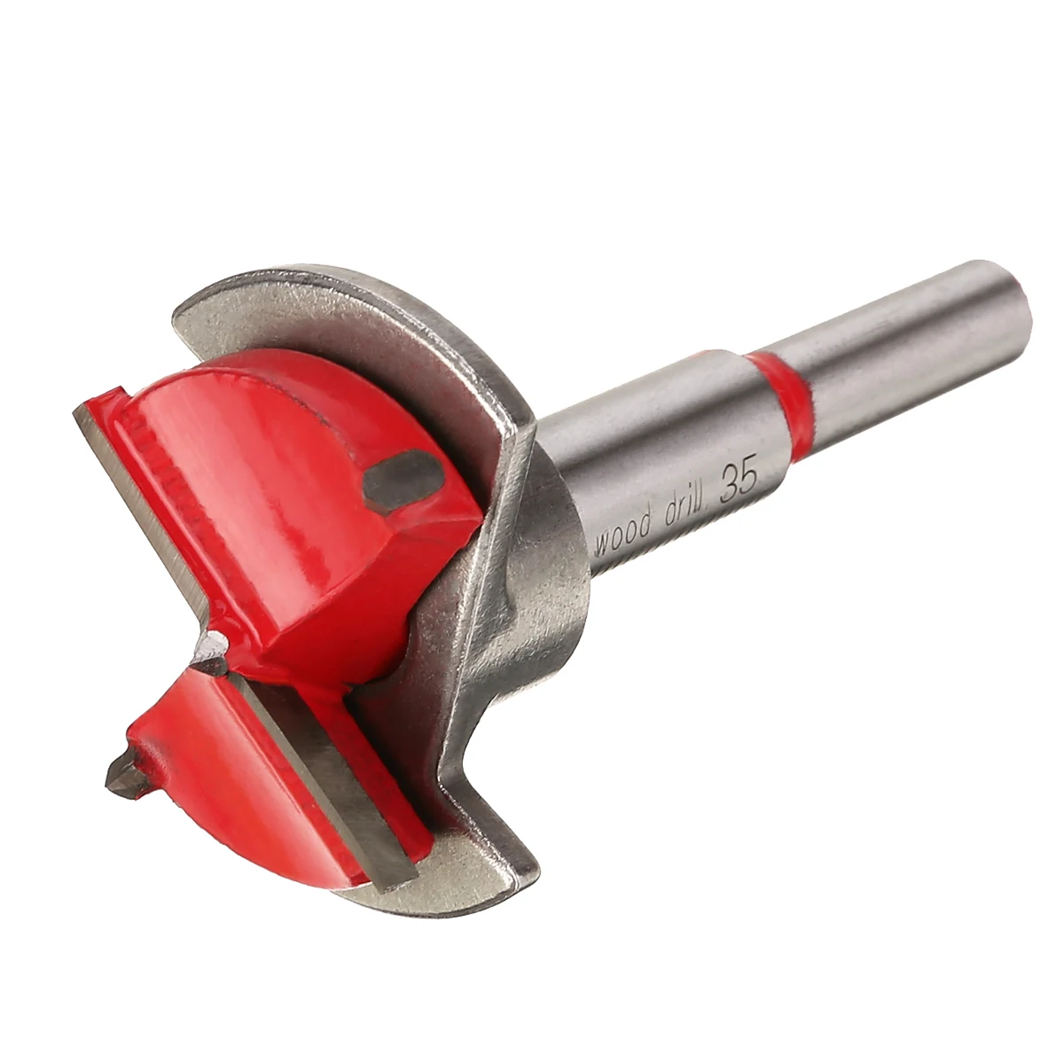 35mm Spotting Drill Bit Hinge Open Hole Woodworking Forstner Drill Bit Self Centering Hole Saw Cutter + Hex Wrench