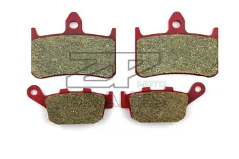 

Motorcycle Brake Pads For HONDA CB 250 FT/FV/FX/FY/F1 Hornet 1996-2001 Front + Rear Carbon Ceramic Composite High Quality