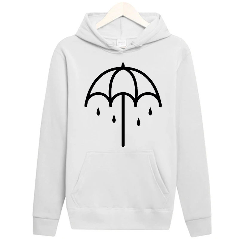  Causal Hip Hop Sudaderas Solid Color Cotton Long Sleeve Hoodies Men Clothes Bring Me The Horizon Pr