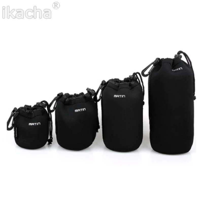 2018 New S M L XL Matin Neoprene Soft Protector Camera Lens Pouch font b Bag