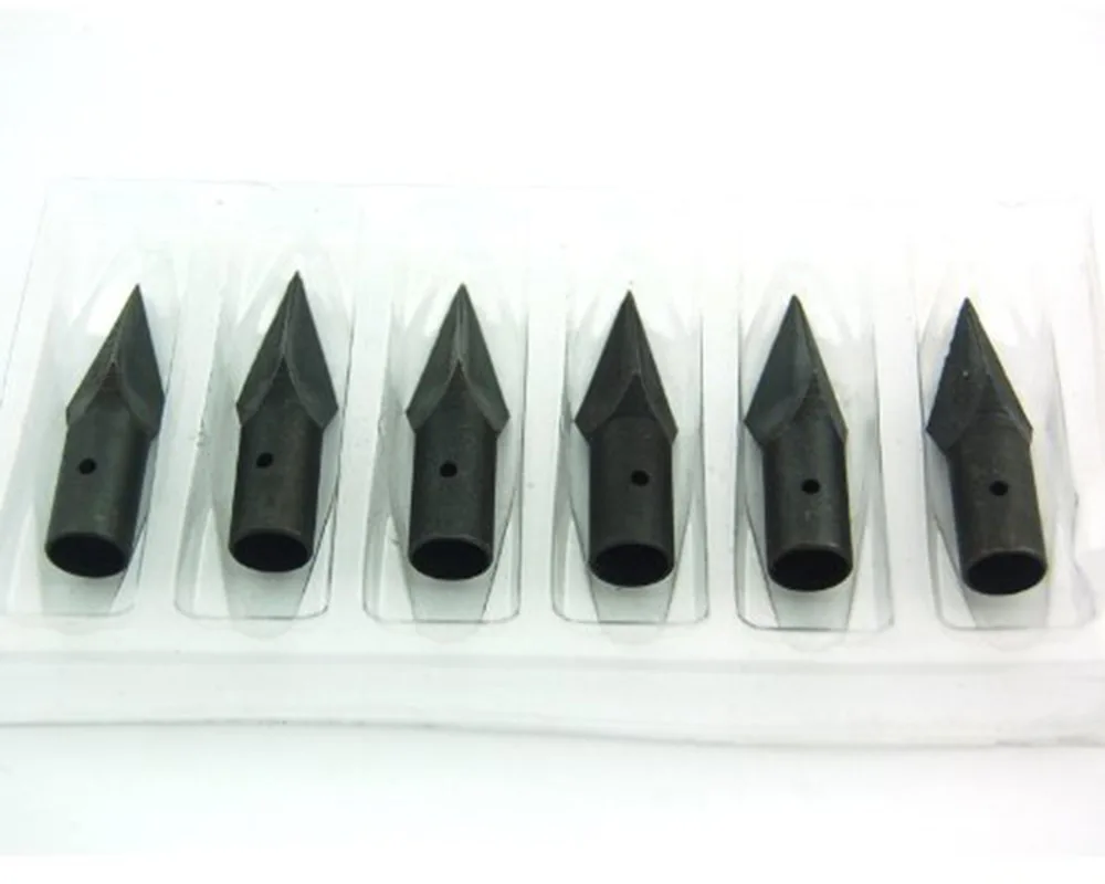 

6/12pcs Archery Rubber Arrowhead Soft Arrow Tips ID8mm Broadhead Target Arrow Points for Small Game Practice