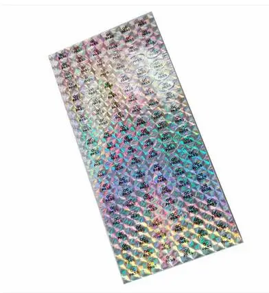

Sell stock10*6mm QC passed hologram stickers 1000pcs in cheap price