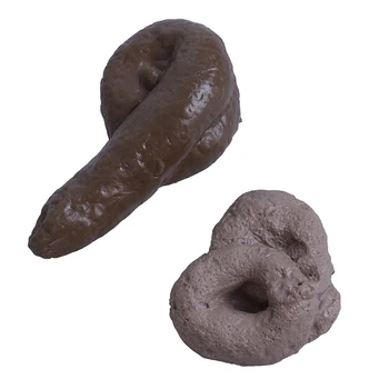 

Gag-Funny Joke Tricky Toys Mischief Turd Gag Gift Realistic Shits poop Fake Turd Classic Shit Funny Toys 3styles