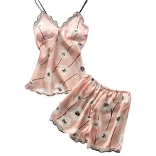 Летняя Милая Ночная рубашка в пляжном стиле, тонкая домашняя одежда для студентов, Дамская ночная рубашка с открытыми плечами для женщин