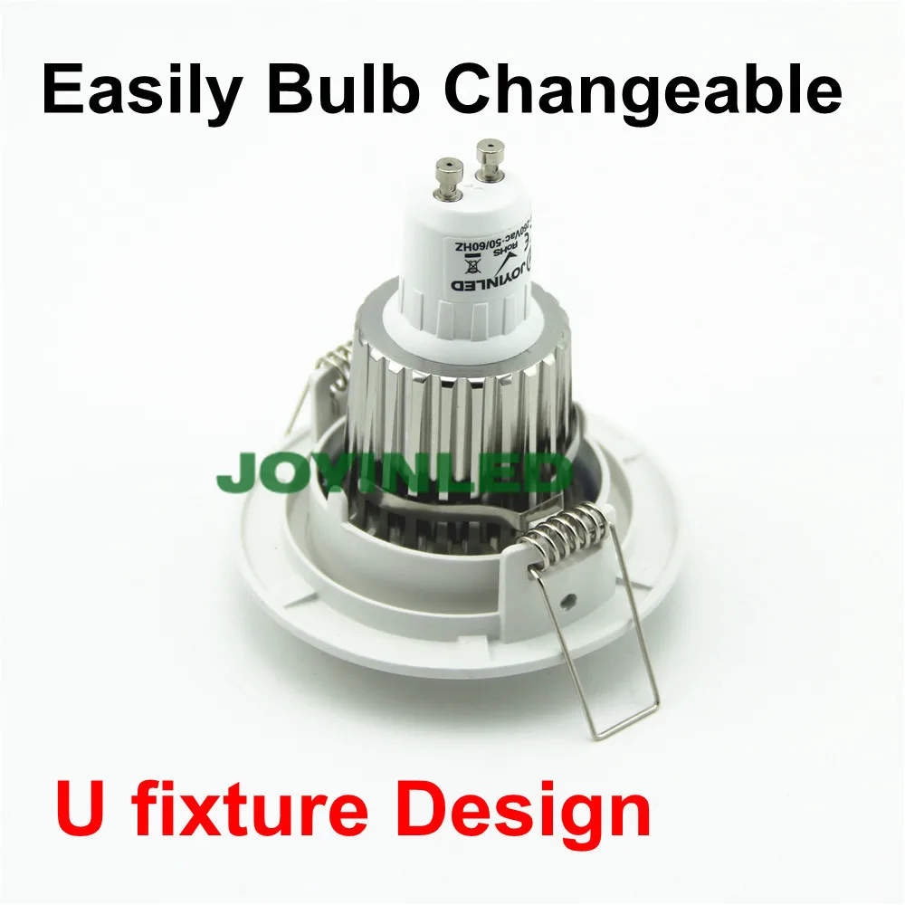 GU10 MR16 GU5.3 светодиодный спот Глобус установки 2 pin галогенная лампа держатель рамы