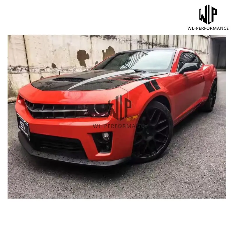 ZL1 High quality PP Upainted Front bumper racing grills Car body kit For Chevrolet Camaro ZL1 10-14