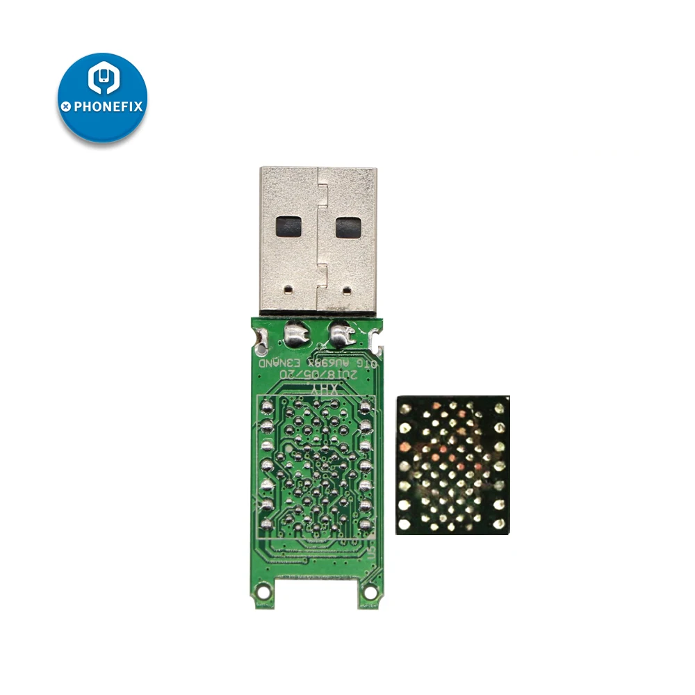 PHONEFIX DIY U диск PCB USB 2,0 LGA70 Hynix NAND Flash для iPhone 6S 6SP 7 7P PCIE NAND стать большой быстрой скоростью U диск