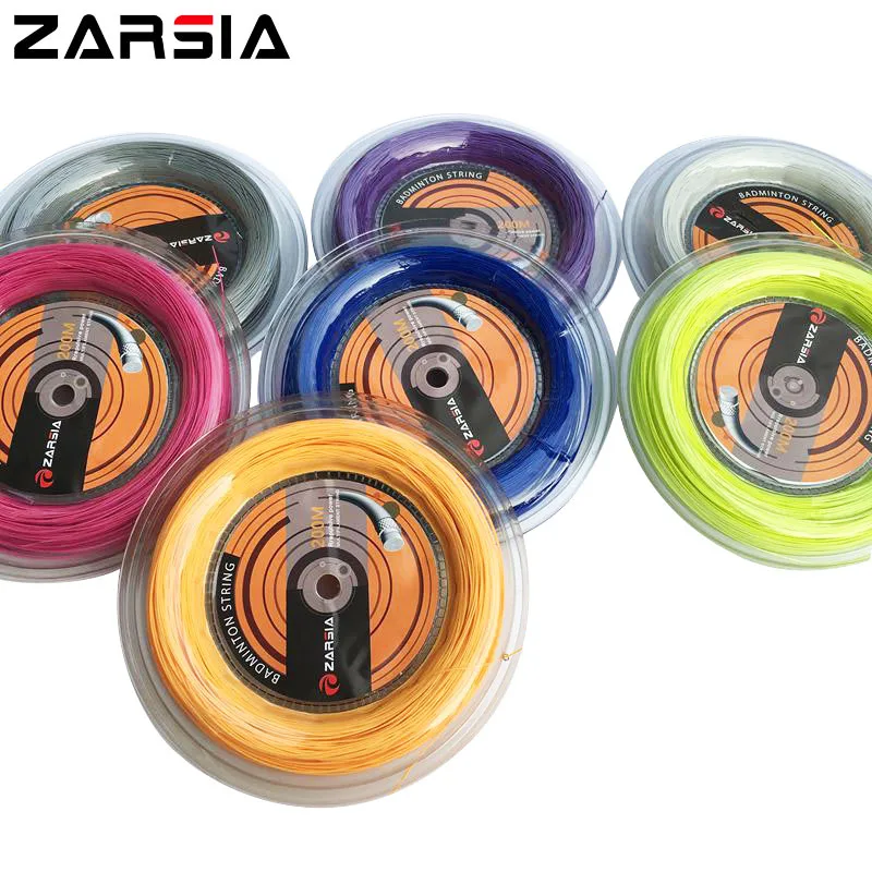 Катушка для бадминтона zarasia 1 0 7 мм 200 м (8 цветов) 24 28 фунтов|string acoustic|string mensstring names |