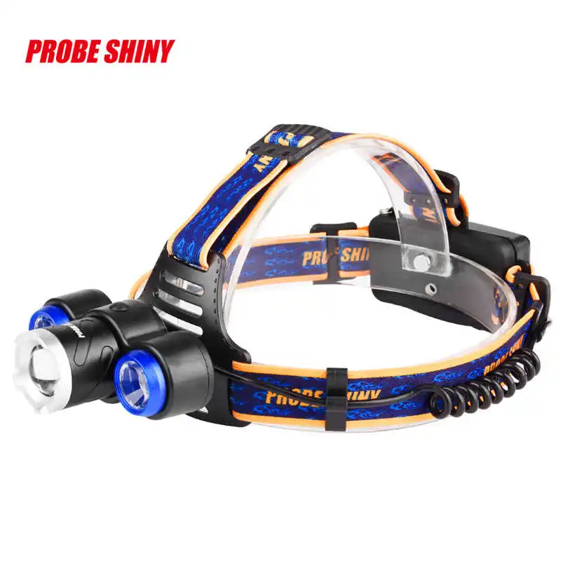 

Headlamp XML T6+2R5 3 LED Rechargeable 18650 Headlamp Head Light Torch led flashlight head led flashlight 18650 #4A29