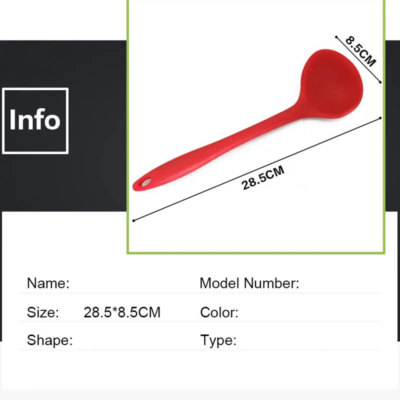 HOT 10Pcs/set Silicone Cooking Tool Sets Non-stick Egg Beater Spatula Spoon Shovel Ladle Spaghetti Server Oil Brush Kitchen U HOT 10Pcs/set Silicone Cooking Tool Sets Non-stick Egg Beater Spatula Spoon Shovel Ladle Spaghetti Server Oil Brush Kitchen U