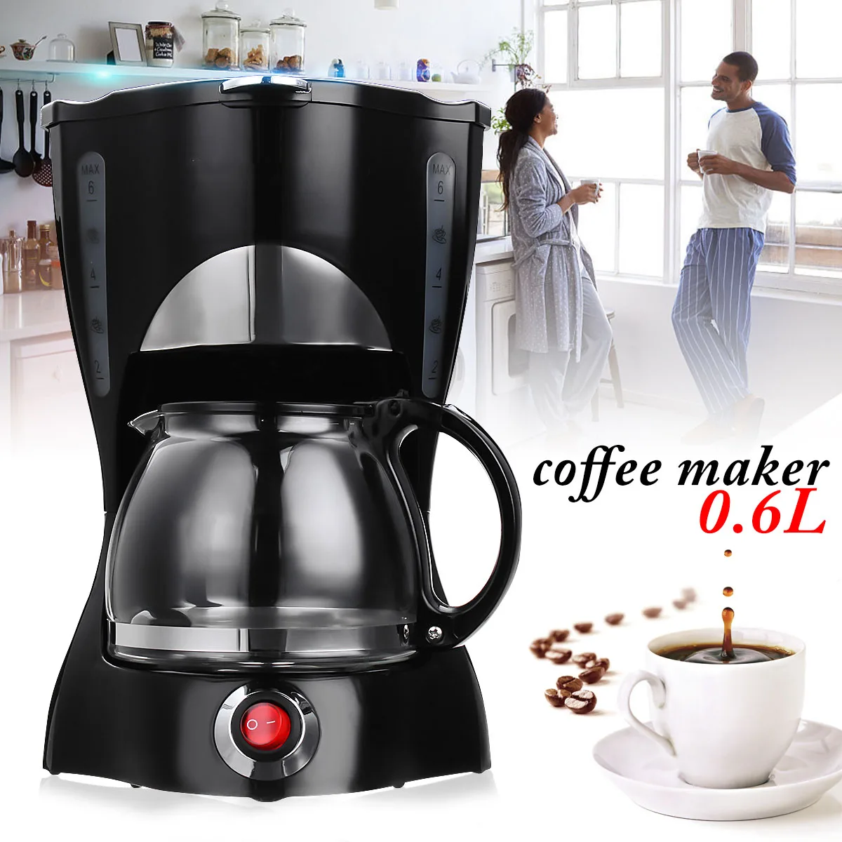 

Automatic Coffee Maker Machine Portable Electric Coffee Maker DIY Italian Top Moka Espresso Cafeteira Expresso Percolator