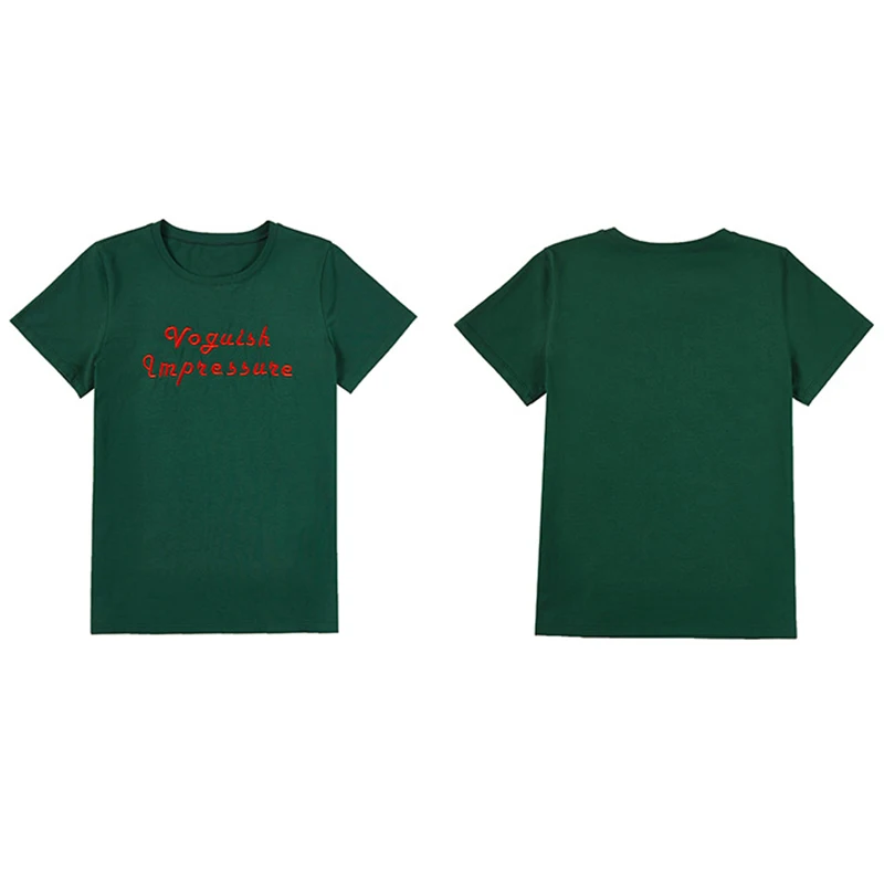 GGRIGHT Poleras De Mujer Moda футболка с буквенным принтом женская футболка с вышивкой в Корейском стиле Vetement Femme, женская одежда больших размеров