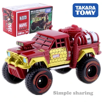 

Takara Tomy Tomica Disney Marvel TUNE EVO 9.0 car toy Hulkbuster anime figure baby toys DIECAST miniature kids dolls eaglemoss