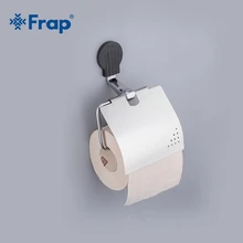 Frap высокое качество настенное крепление крышка держатель туалетной бумаги Красочные цинкового сплава монтажное сиденье аксессуары для ванной комнаты F3303