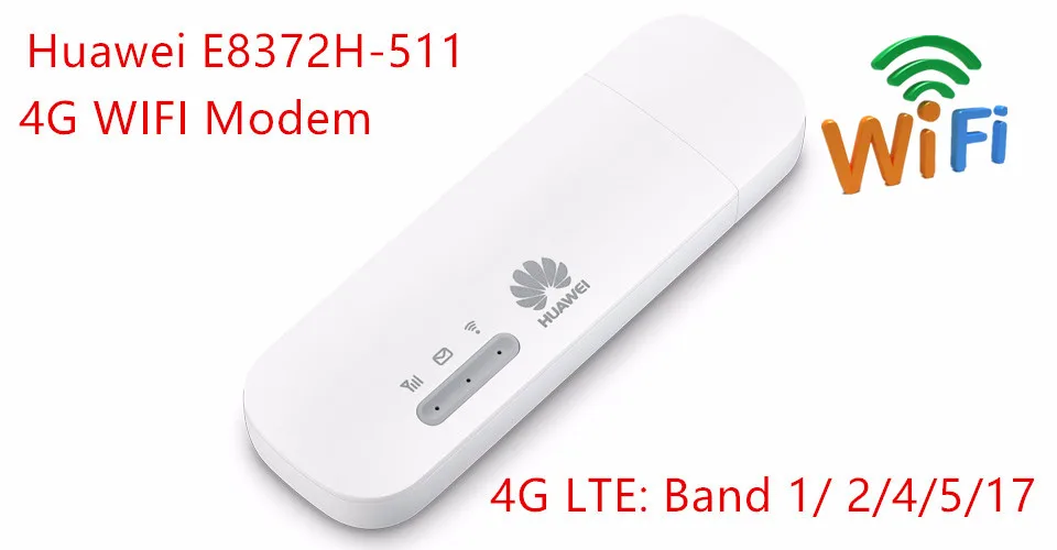 Huawei разблокированный E8372h-511 USB беспроводной wifi lte-модем Сетевая точка доступа ключ
