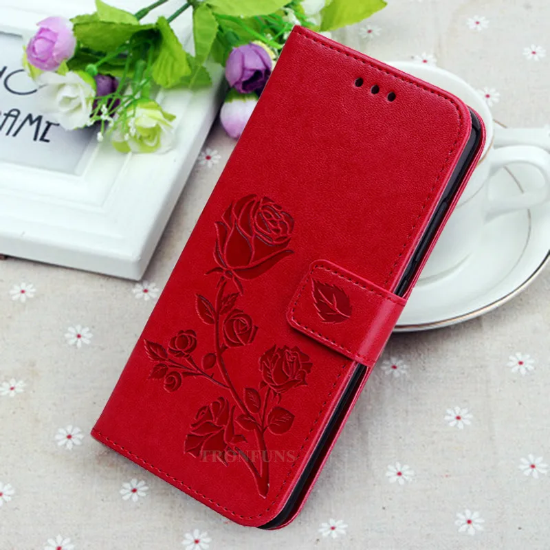 

3D Rose Leather Flip Case For Xiaomi Redmi Note 7 Pro Go Cover Wallet Phone Cases Funda For Xiaomi Redmi Note 7 Pro Case Coque