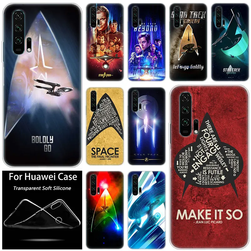 

Hot Star Trek Fashion Soft Silicone Case for Huawei Honor 20 8A 7A Pro 10 9 8 Lite View 20 7S 8S 8X 7X 6X 8C 20i 10i Play Cover