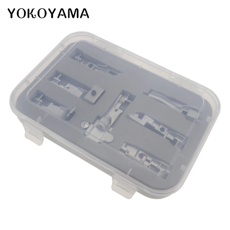 YOKOYAMA 7 шт./компл. детали для швейных машин многофункциональная прижимная лапка
