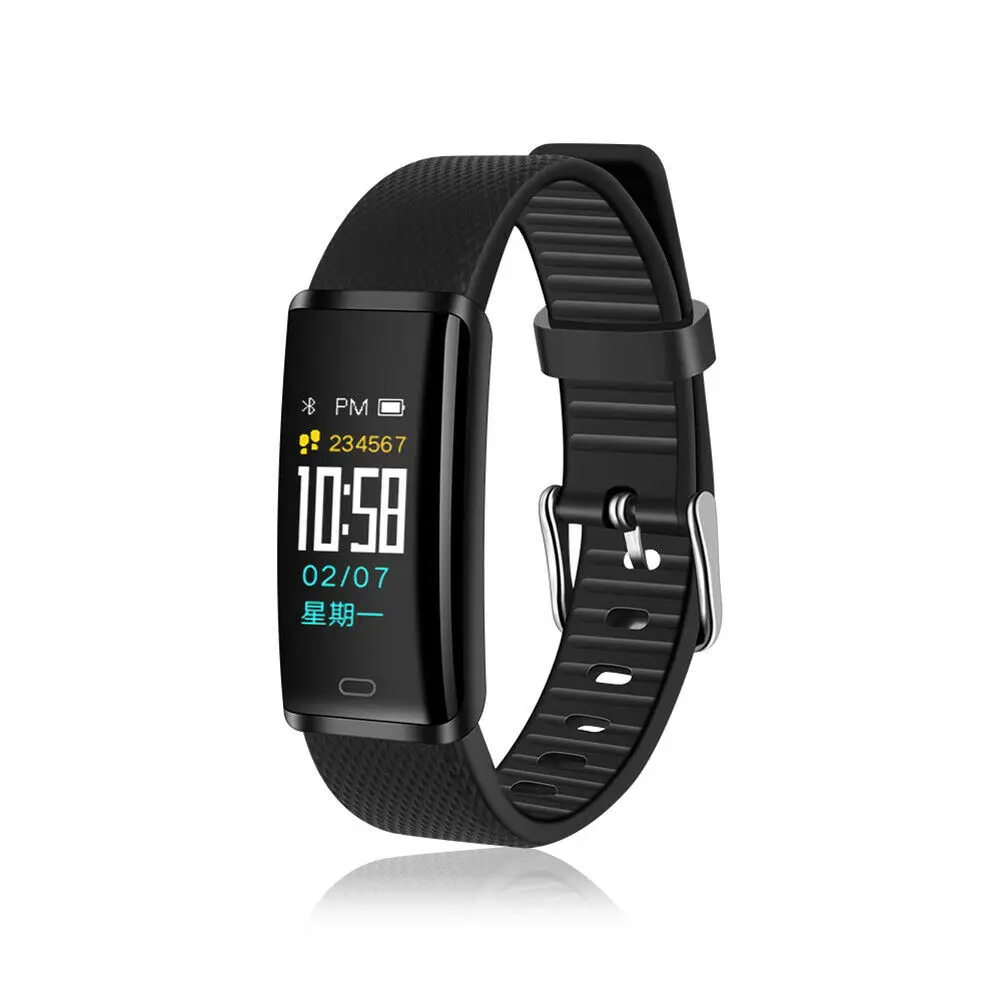 

New Smart Sports Fitness Tracker Watch Waterproof Heart Rate Activity Fitbit Sport Monitor High Quality Mutilfunction