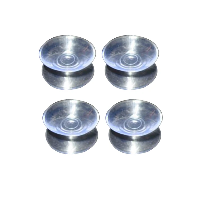 30mm)Ventouses Double face 10 pièces, ventouses pour verre et