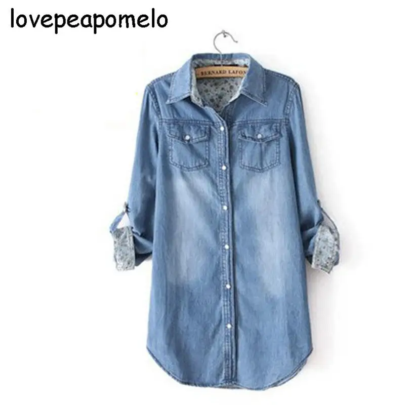 Женская джинсовая куртка lovepeapomelo новинка 2018 года свободная повседневная Модная