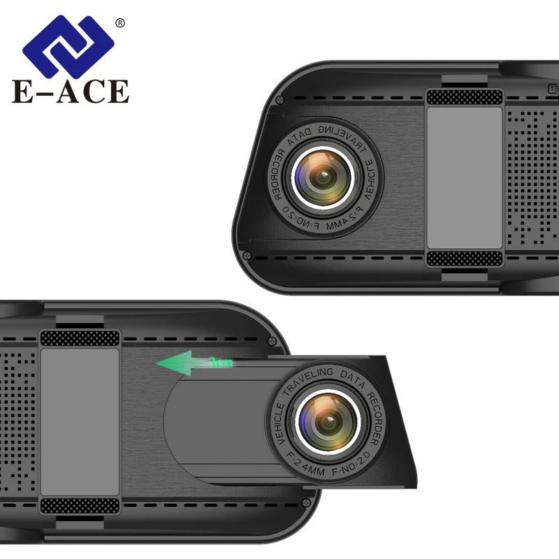 E-ACE D06 Автомобильный видеорегистратор Камера 4G Android 5,1 FHD 1080P видео рекордер Dash Cam 10 дюймов зеркало заднего вида gps навигатор ADAS Регистратор