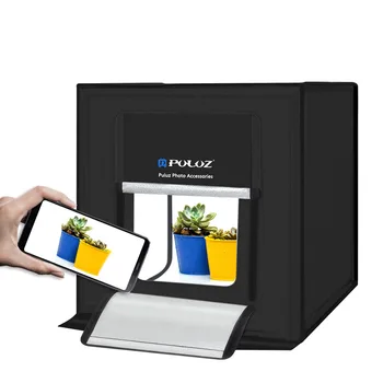 

PULUZ 40 * 40cm LED Studio Soft Light Box Light Mini Light Studio Shooting Tent Light Box Photo Box Foldable