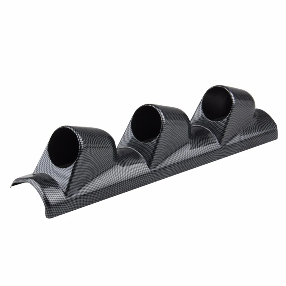 Universal Triple 3 Hole A-Pillar Gauge Meter Pod Drift Race Boost Display Holder