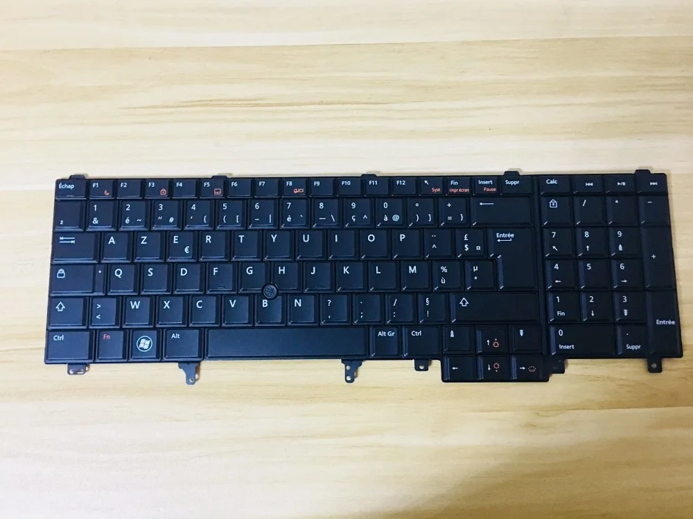 

News keyboard for dell Latitude E5520 E5520m E5530 E6520 E6520n E6530 E6540 French layout
