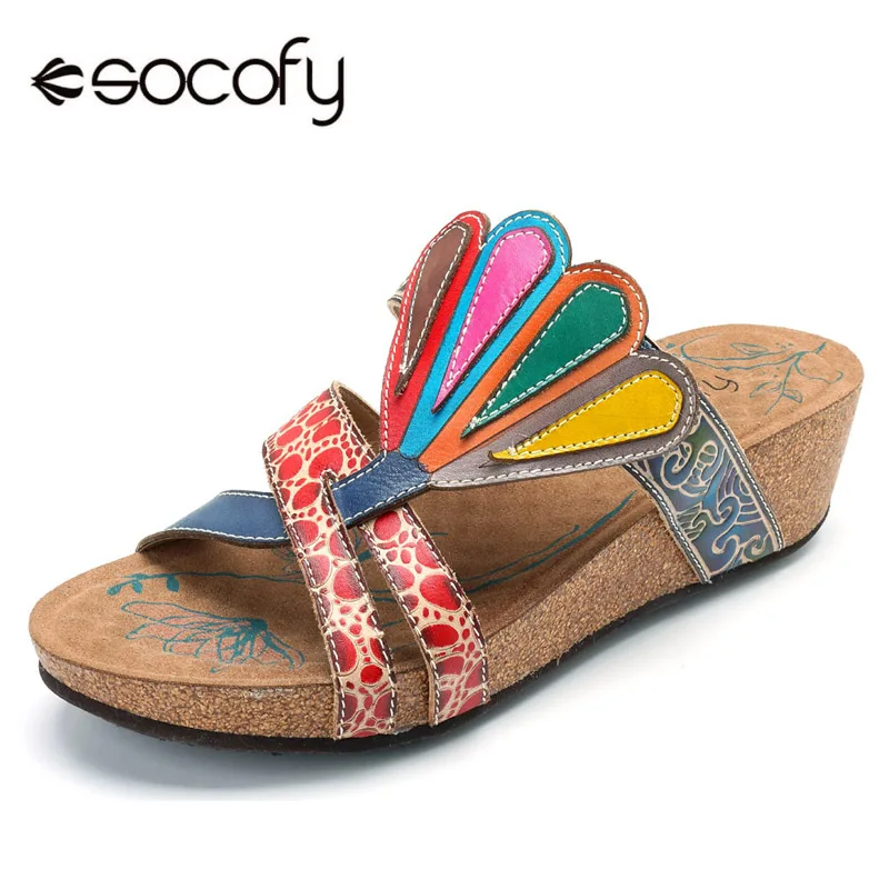 hook and loop slippers