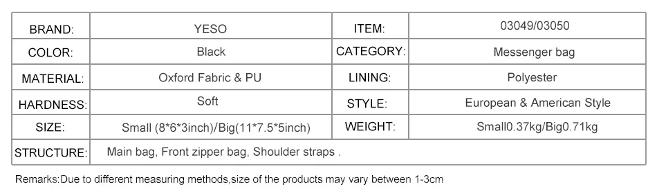 3Messenger Bag