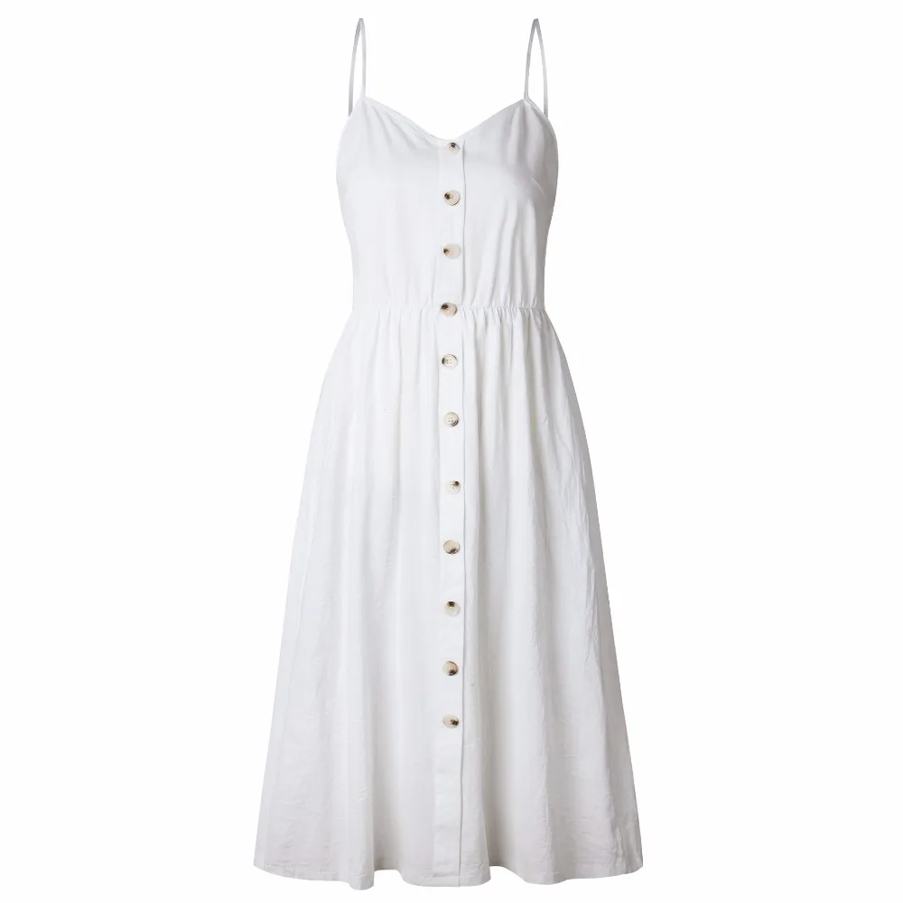 Women Vintage Casual Sundress