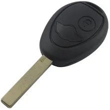 2 Кнопки Uncut Клинок Дистанционного Ключа Автомобиля Дело Shell Key Fob для BMW Mini Cooper R50 R53 Безопасности Системы Сигнализации с логотип
