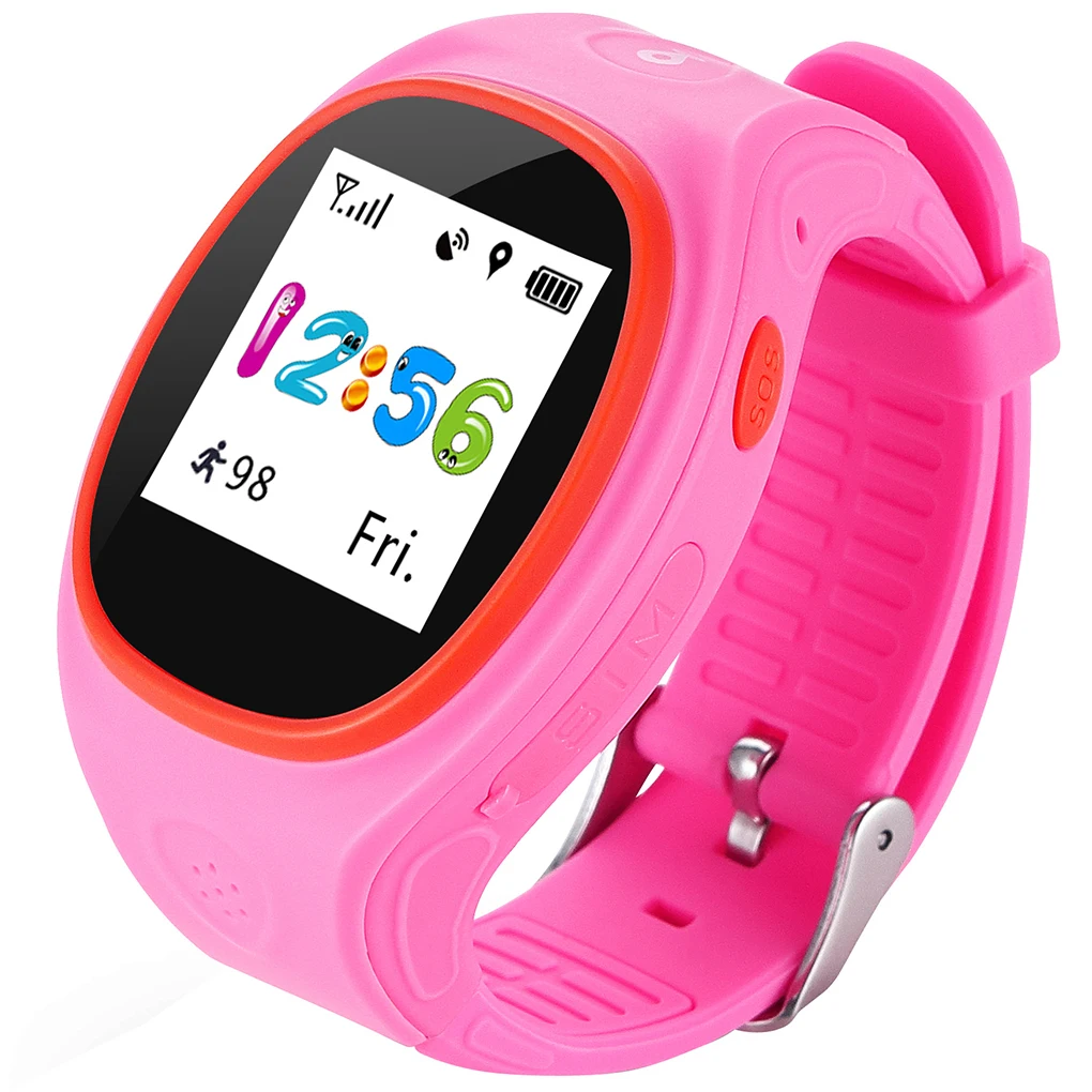 

S866A Children GPS Tracking Smart Watch Phone Tracking GPS WiFi Anti-falling Alarm GSM CPU MTK6260 for iOS & Android Phone