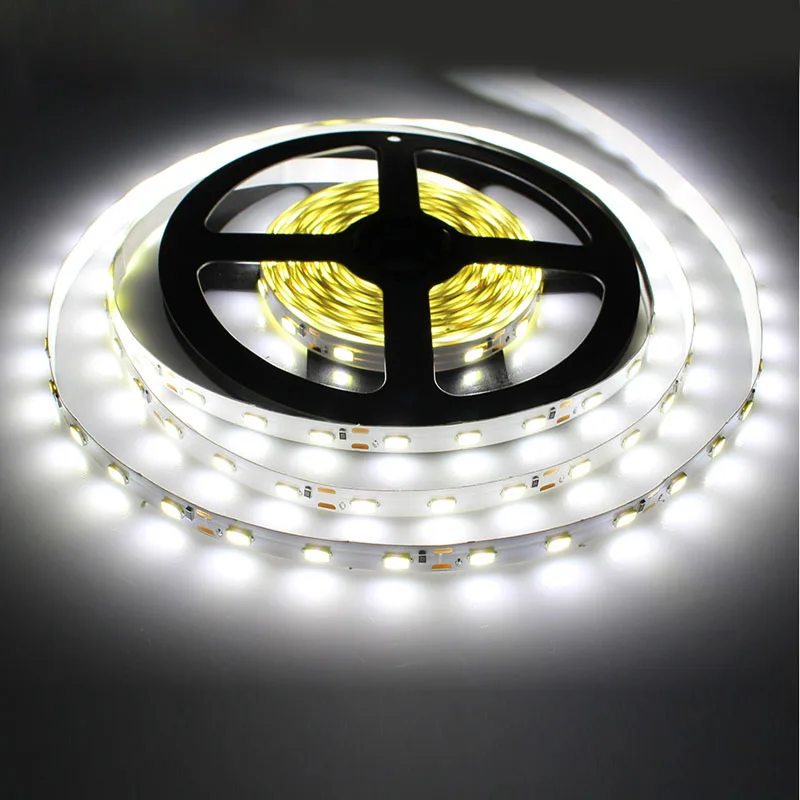 1M 5M 10M LED strip 2835 IP65 Waterproof 60LED/M DC12V Flexible Light Strip RGB Warm Cool White led ruban luces tiras | Освещение