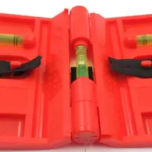 190*135*28 мм магнитный Многофункциональный горизонтальный пузырьковый 340 градусов складной многофункциональный Горизонтальный угол линейка уровень духов