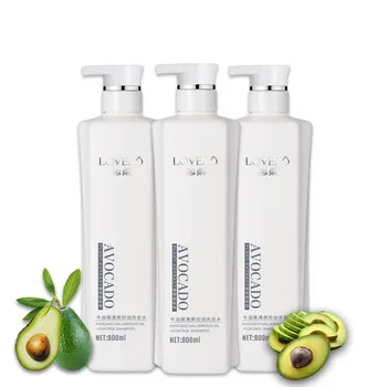 

Avocado shampoo Control hair oil Refreshing Repair hair split black hair SU36